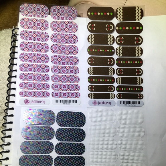 Jamberry full sheets includes seaside sparkle - Picture 5 of 8
